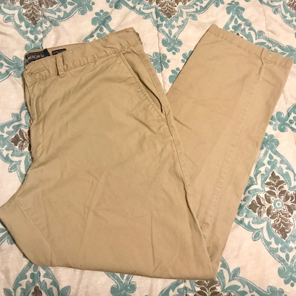 Mens Khaki Pants 36W 30L